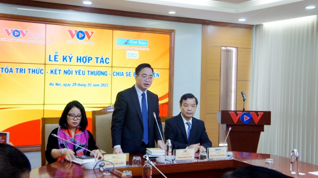Đài Tiếng nói Việt Nam và First News - Trí Việt  ký kết hợp tác