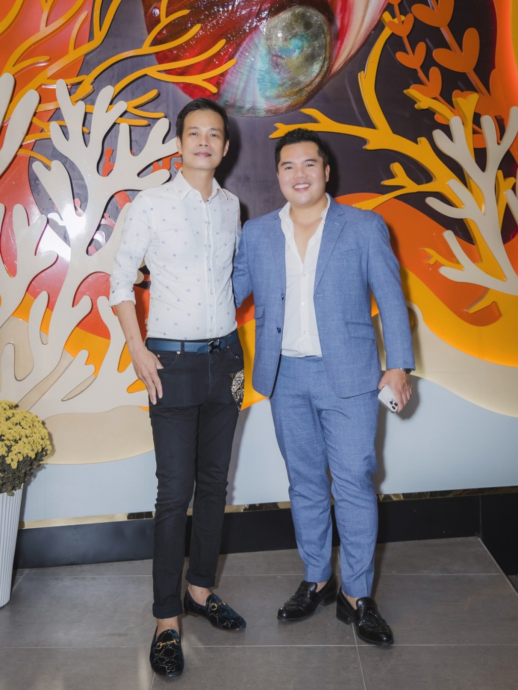 Lương Trọng Nghĩa và NTK Hoàng Hải Lương Trọng Nghĩa và NTK Hoàng Hải