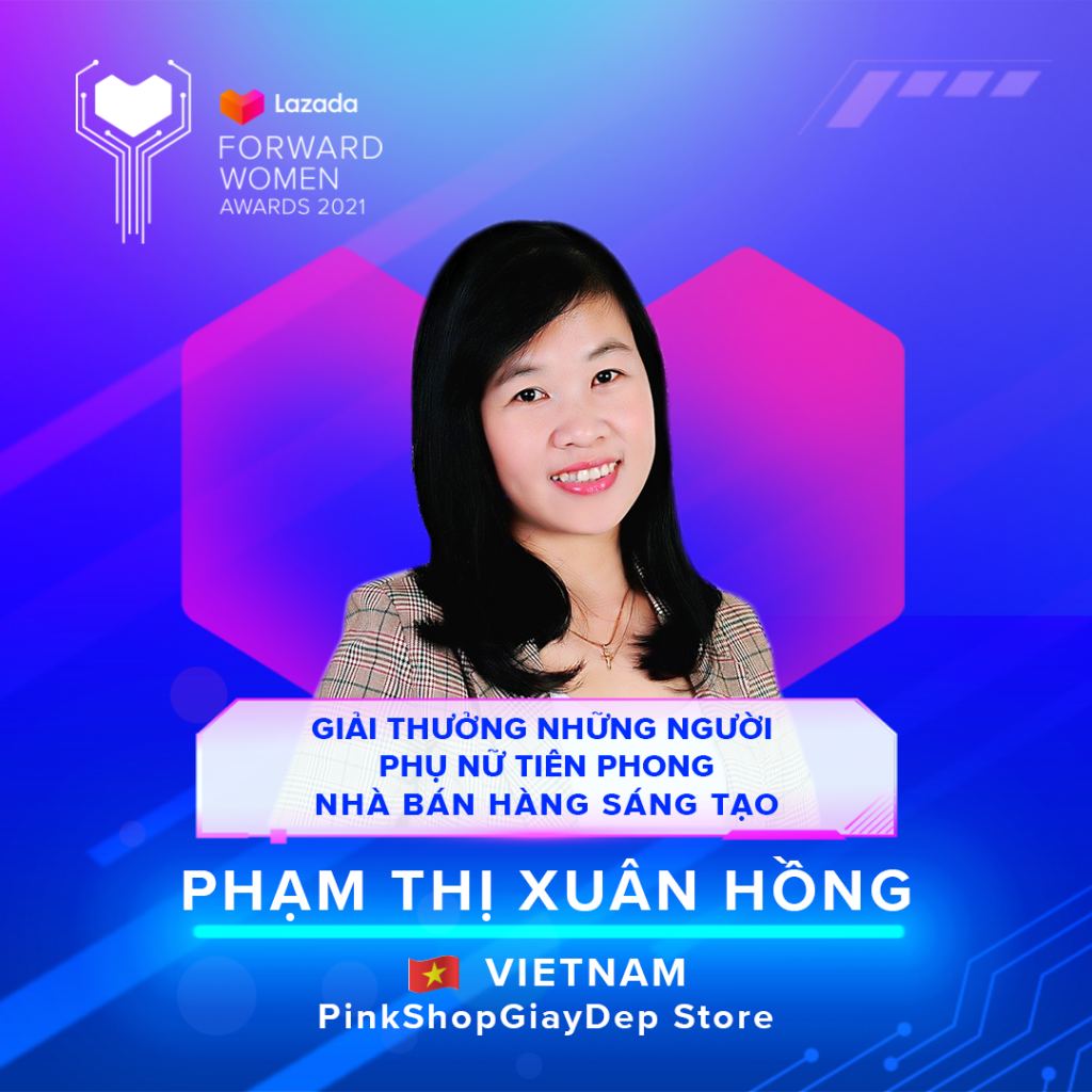 Chị Phạm Thị Xuân Hồng của Việt Nam