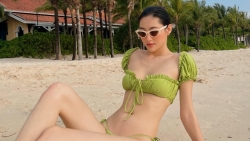 Hoa hậu Lương Thùy Linh “hâm nóng" bãi biển Phú Quốc khi diện bikini cực hot