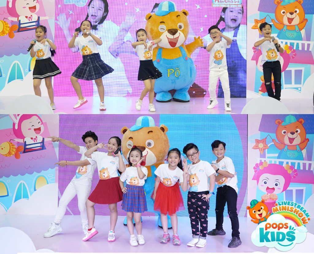 Candy Ngọc Hà, Quốc Dương, Hoàng Bách và dàn sao nhí háo hức góp mặt trong POPS Kids Minishow