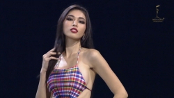 Ngọc Thảo catwalk "thần sầu" tại Bán kết Miss Grand International 2020