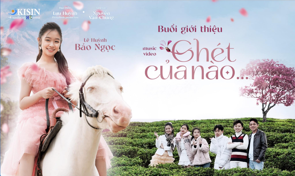 Poster MV đầu tay của Hoa khôi nhí Bảo Ngọc