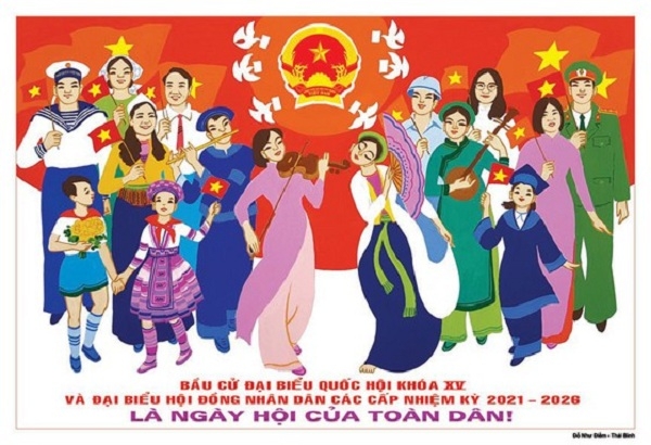 Các tác phẩm tranh cổ động đã góp phần tuyên truyền các phong trào thi đua yêu nước và hoạt động chào mừng bầu cử trong cả nước