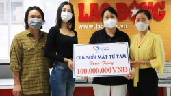 Dàn hoa hậu tặng 100 triệu đồng đến dự án "Triệu liều vaccine cho công nhân nghèo"