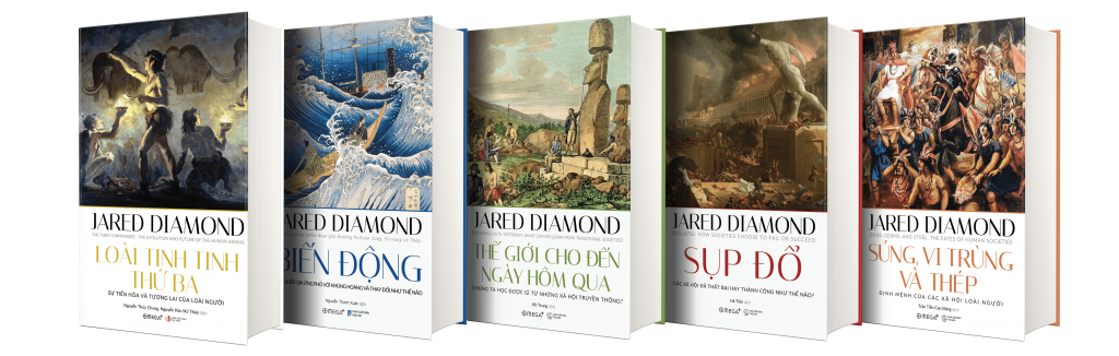 Phát hành trọn bộ những tác phẩm nổi bật của Jared Diamond