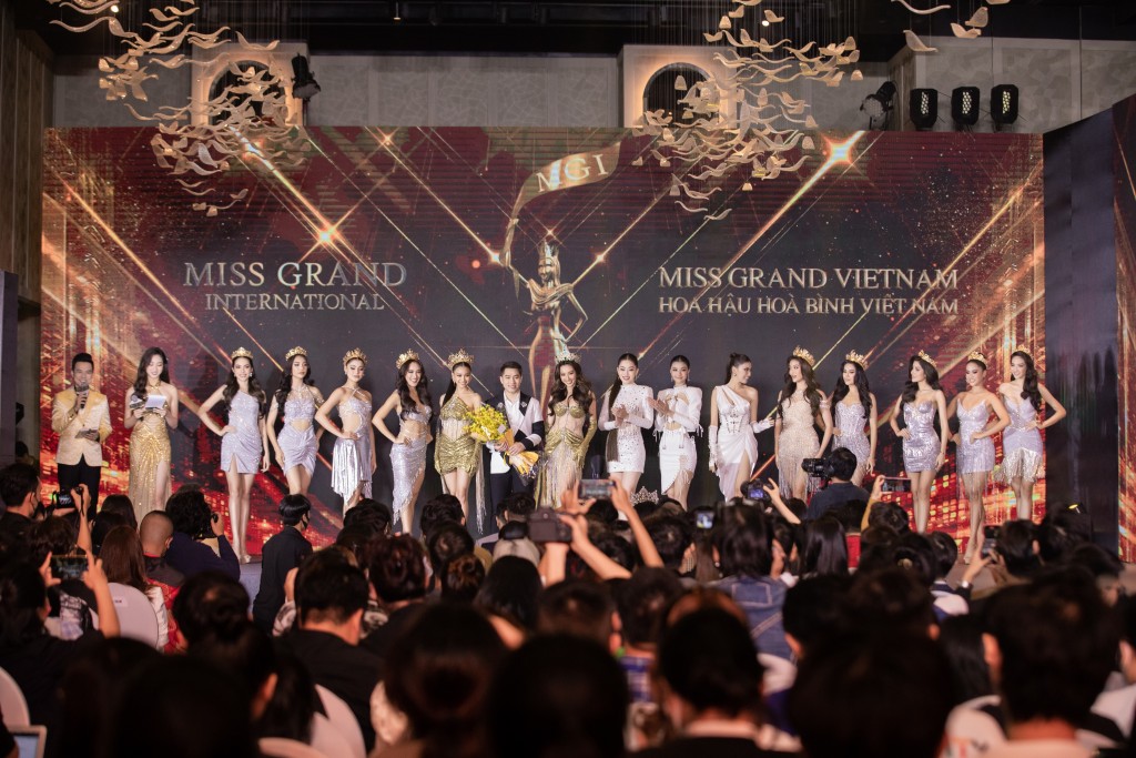 Hình ảnh tại buổi họp báo công bố chính thức khởi động Hoa hậu Hòa bình Việt Nam 2022