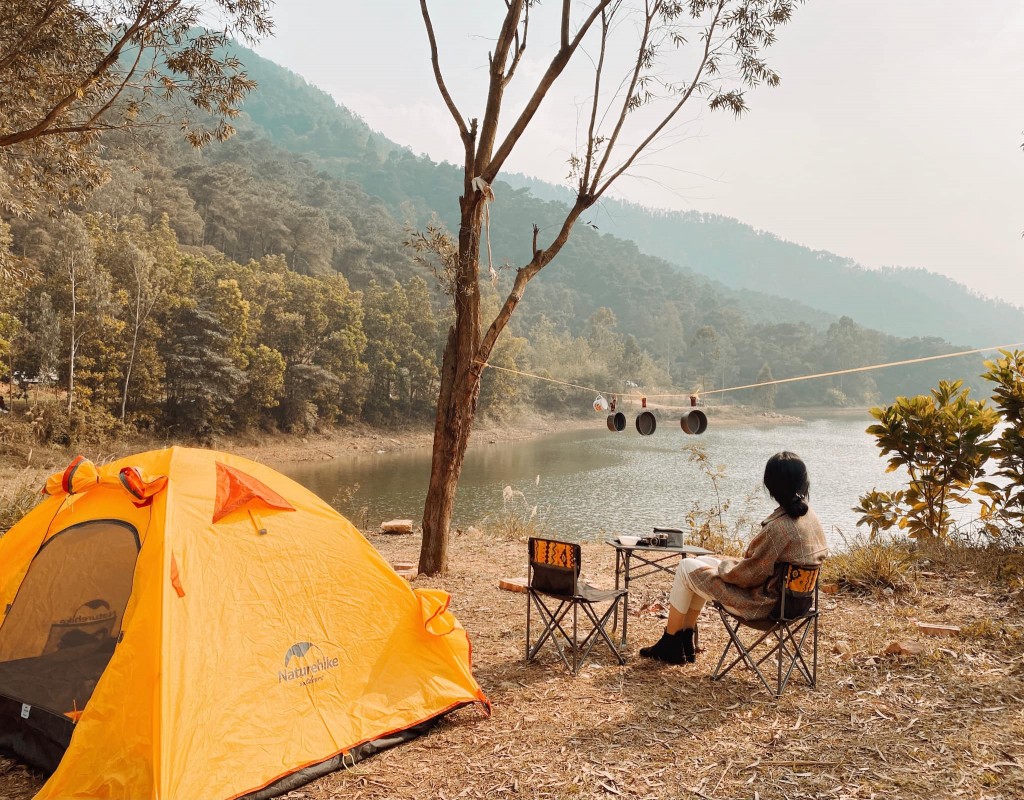 Điểm cắm trại check-in tại Sóc Sơn khiến giới trẻ thích thú