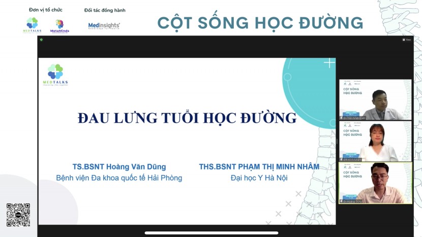 Chuyên gia lưu ý về "Cột sống học đường" cho học sinh và phụ huynh