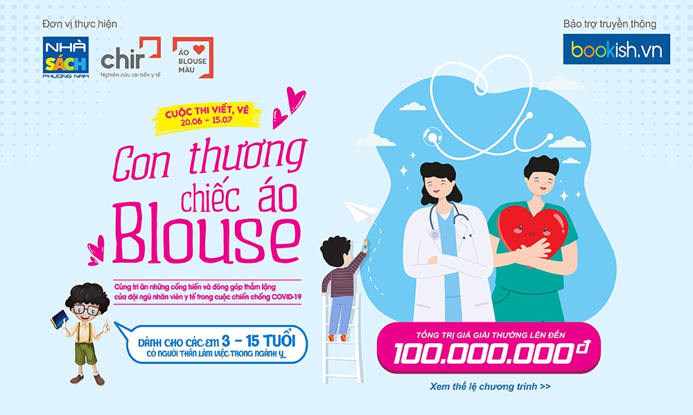 Cuộc thi dành cho tất cả thiếu nhi, học sinh từ 3 – 15 tuổi, là con em của các nhân viên y tế trên toàn quốc với tổng giá trị giải thưởng lên đến 100.000.000 đồng.