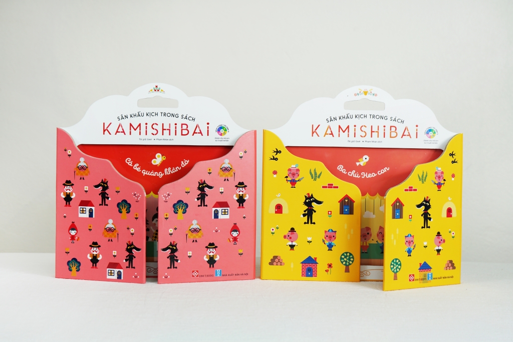 Với nghệ thuật Kamishibai, các bậc phụ huynh và con nhỏ thỏa sức sáng tạo trong mùa dịch