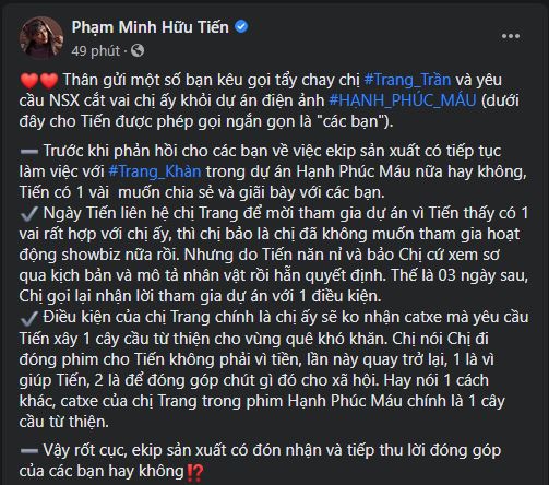 Lời chia sẻ của Dược sĩ Tiến