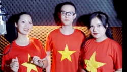Á hậu Trang Viên cùng dàn nghệ sĩ cất cao tiếng hát cổ vũ “Quyết thắng Việt Nam ơi”