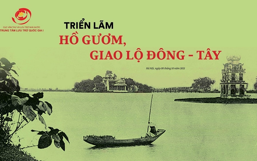 Triển lãm được tổ chức với hình thức trực tuyến (Ảnh: Trung tâm Lưu trữ quốc gia I)