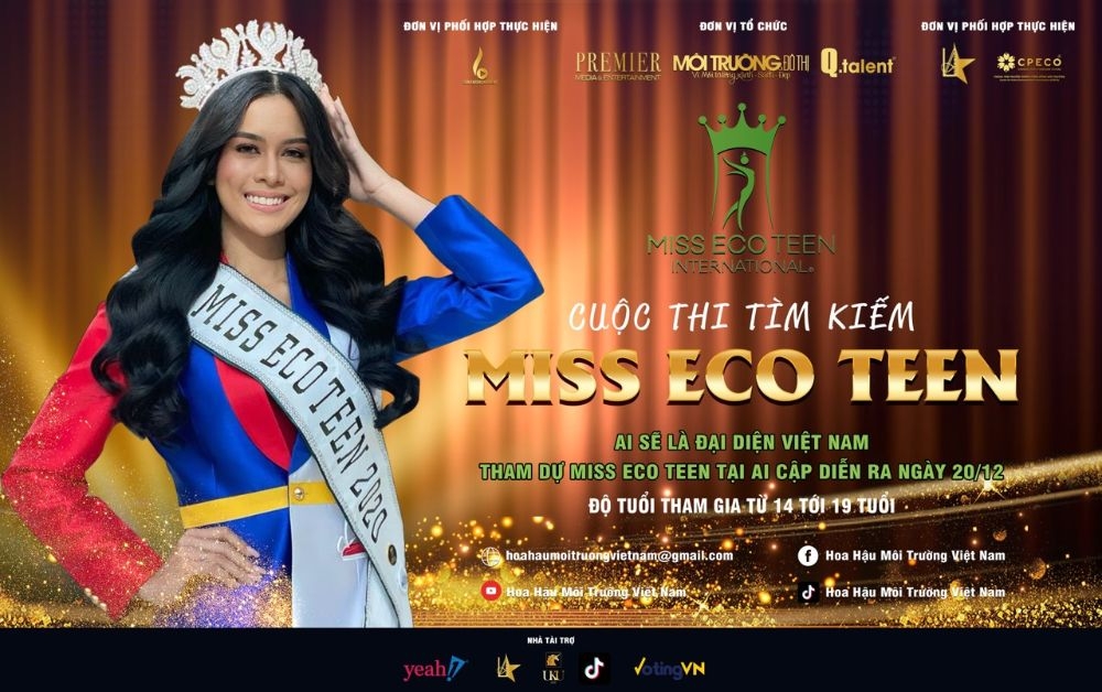 Người đẹp Roberta Tamondong - Đại diện Philippines đã đăng quang cuộc thi Miss Eco Teen International 2020.