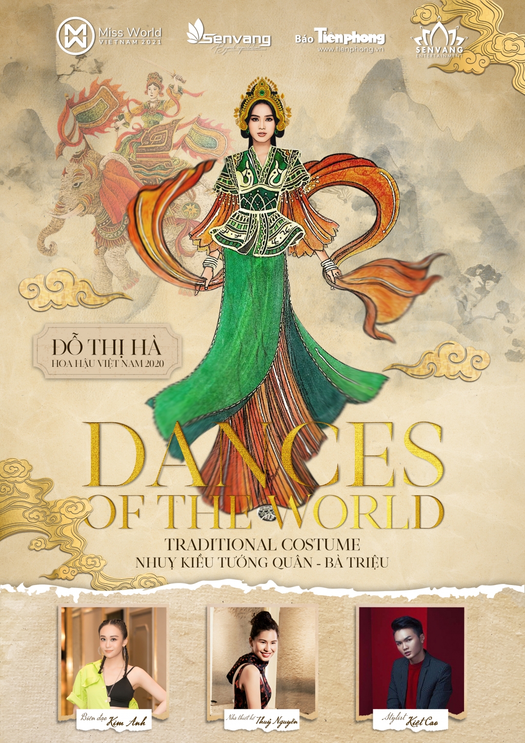 Hé lộ trang phục của Đỗ Hà trong phần thi “Dances of the World” Miss World 2021