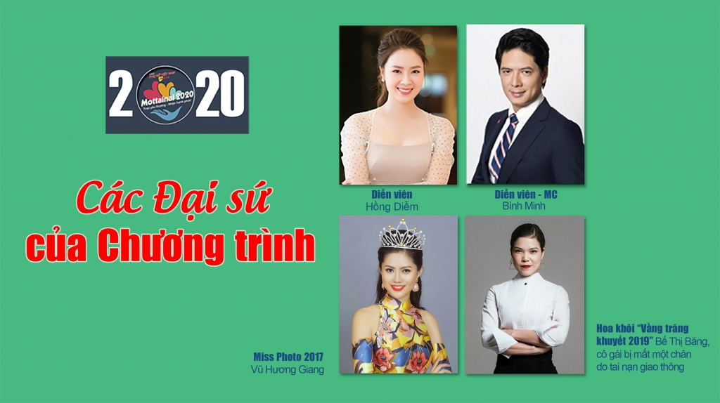 Thu Minh, Trần Mạnh Tuấn tham gia Gala Mottainai “Trao yêu thương - Nhận hạnh phúc” 2020 lần đầu tiên được tổ chức trực tuyến