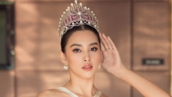 Dàn hậu váy áo lộng lẫy, khoe sắc trong Họp báo Chung kết toàn quốc Hoa hậu Việt Nam 2020