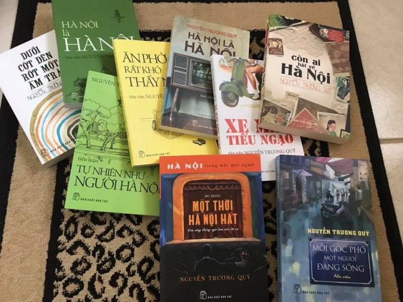 Những cuốn sách về Hà Nội của nhà văn Nguyễn Trương Quý