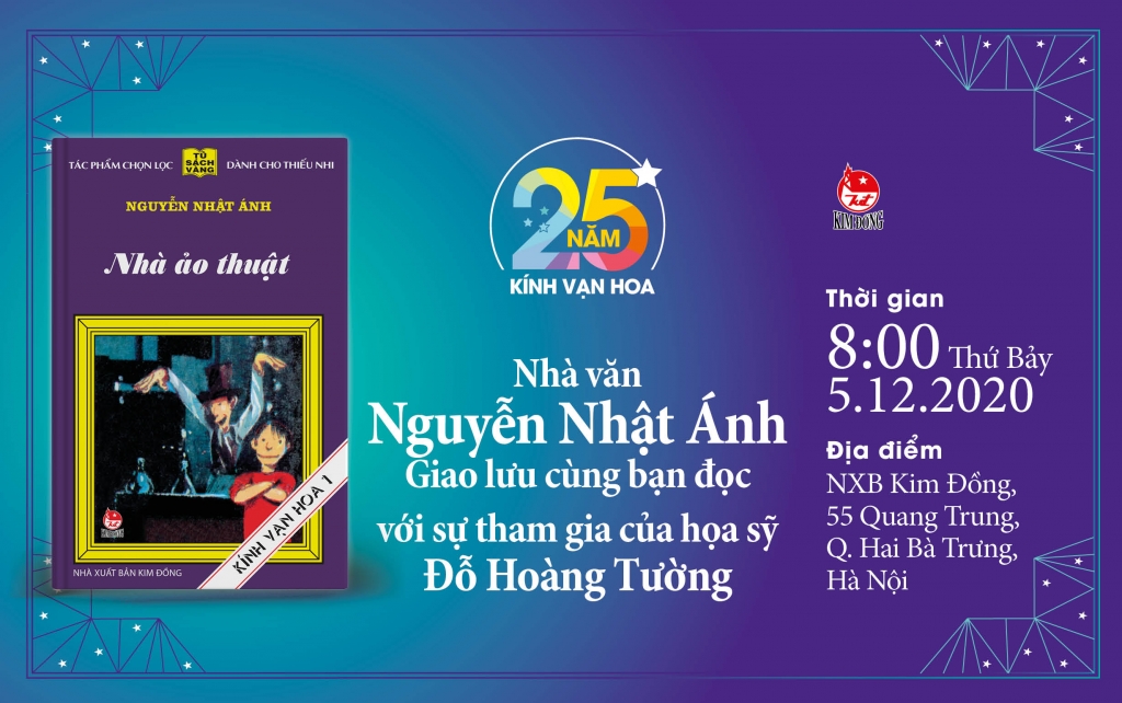 Nhà văn Nguyễn Nhật Ánh kí tặng độc giả tại Hà Nội, kỉ niệm 25 năm 