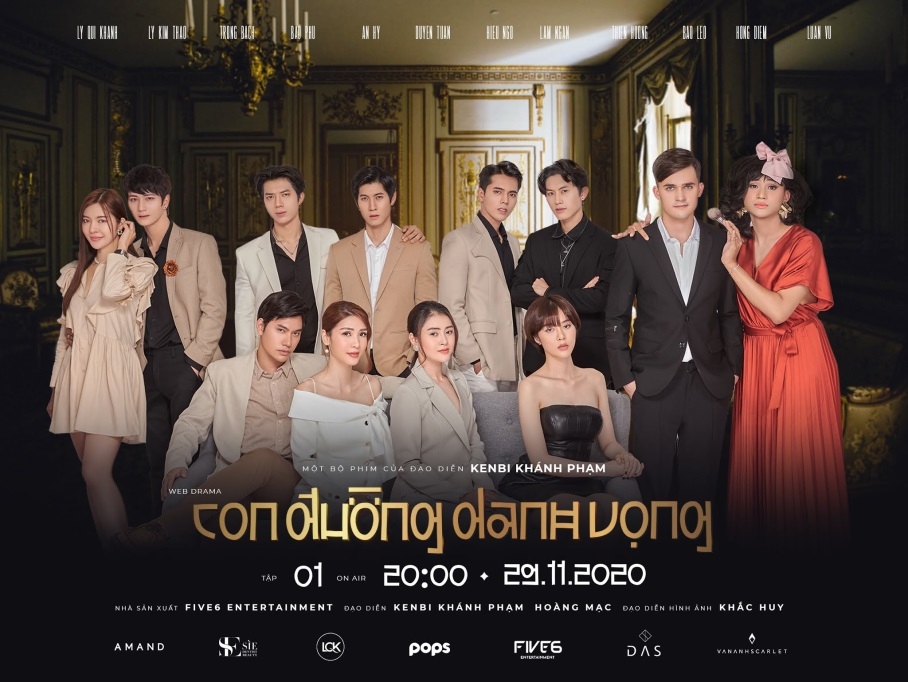 NTK Lý Quý Khánh diễn xuất trong web drama 