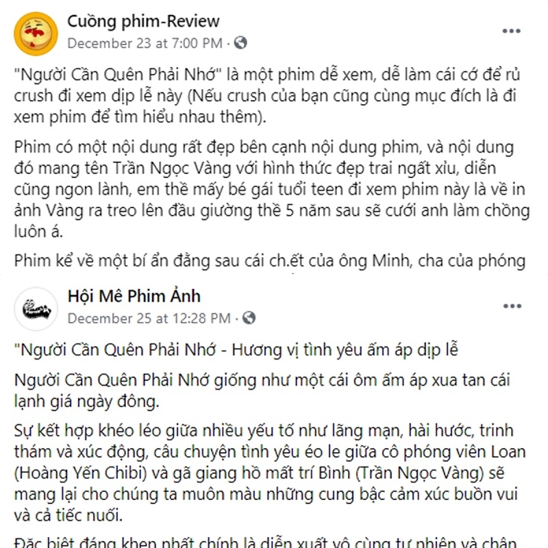 “Người cần quên phải nhớ” và câu chuyện mà bất cứ người trẻ nào cũng có thể nhìn thấy mình trong đó