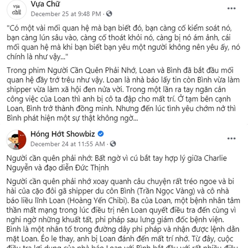 “Người cần quên phải nhớ” và câu chuyện mà bất cứ người trẻ nào cũng có thể nhìn thấy mình trong đó