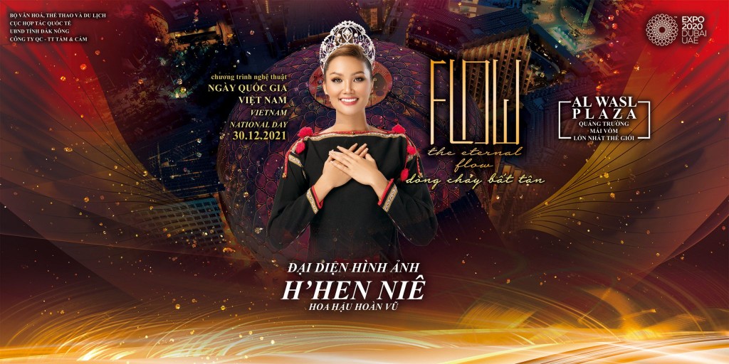 Hoa hậu H’Hen Niê chính thức trở thành người đại diện hình ảnh của Chương trình nghệ thuật “Dòng chảy bất tận - The Eternal Flow”