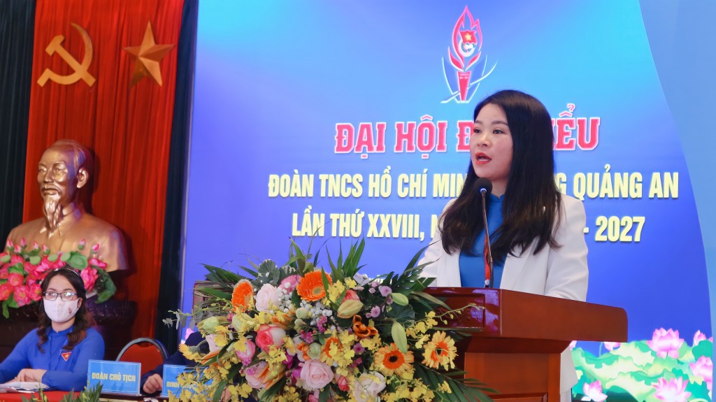 Đồng chí Đinh Ngọc Thanh tái đắc cử chức vụ Bí thư Đoàn phường Quảng An