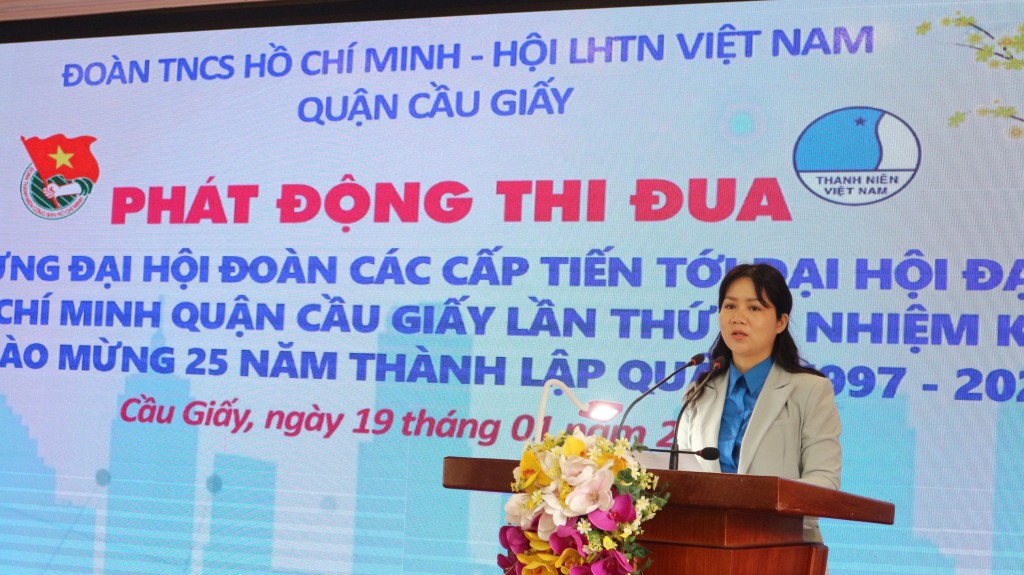 Tuổi trẻ Cầu Giấy phát huy tinh thần xung kích tình nguyện, sẵn sàng khởi nghiệp, sáng tạo