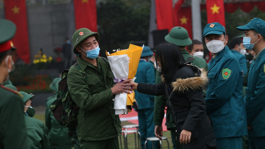 246 thanh niên ưu tú huyện Chương Mỹ tự hào thực hiện nhiệm vụ thiêng liêng bảo vệ Tổ quốc