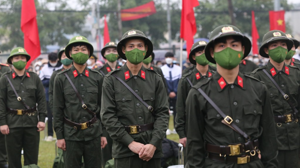 246 thanh niên ưu tú huyện Chương Mỹ tự hào thực hiện nhiệm vụ thiêng liêng bảo vệ Tổ quốc