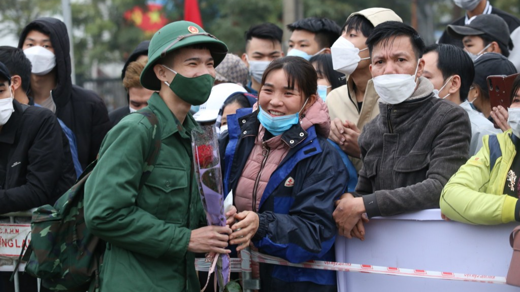 246 thanh niên ưu tú huyện Chương Mỹ tự hào thực hiện nhiệm vụ thiêng liêng bảo vệ Tổ quốc