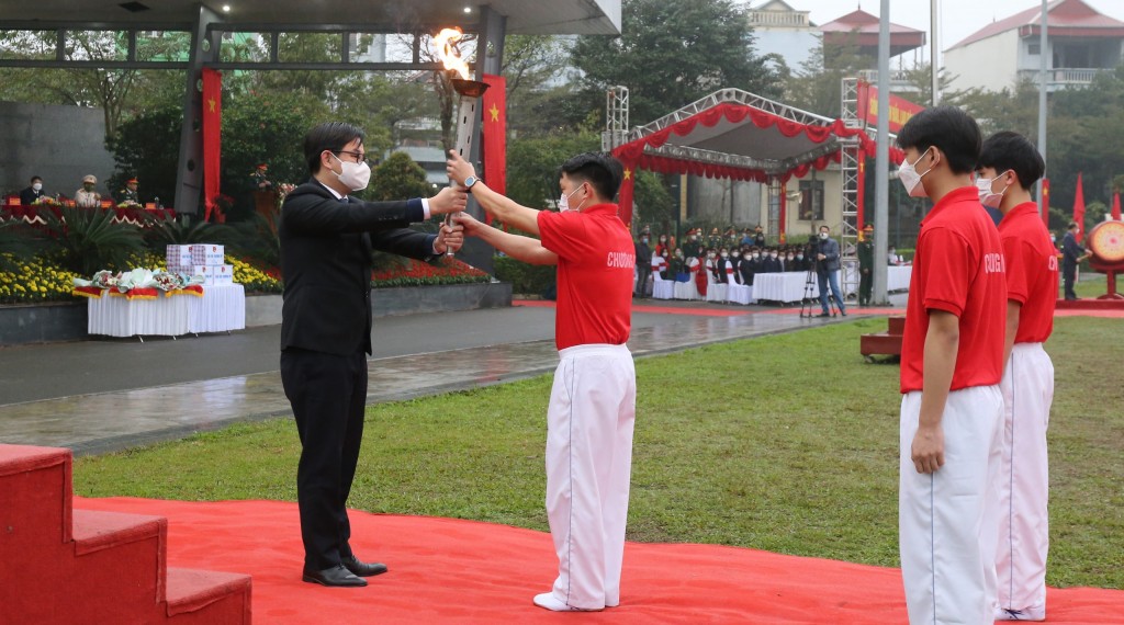 246 thanh niên ưu tú huyện Chương Mỹ tự hào thực hiện nhiệm vụ thiêng liêng bảo vệ Tổ quốc