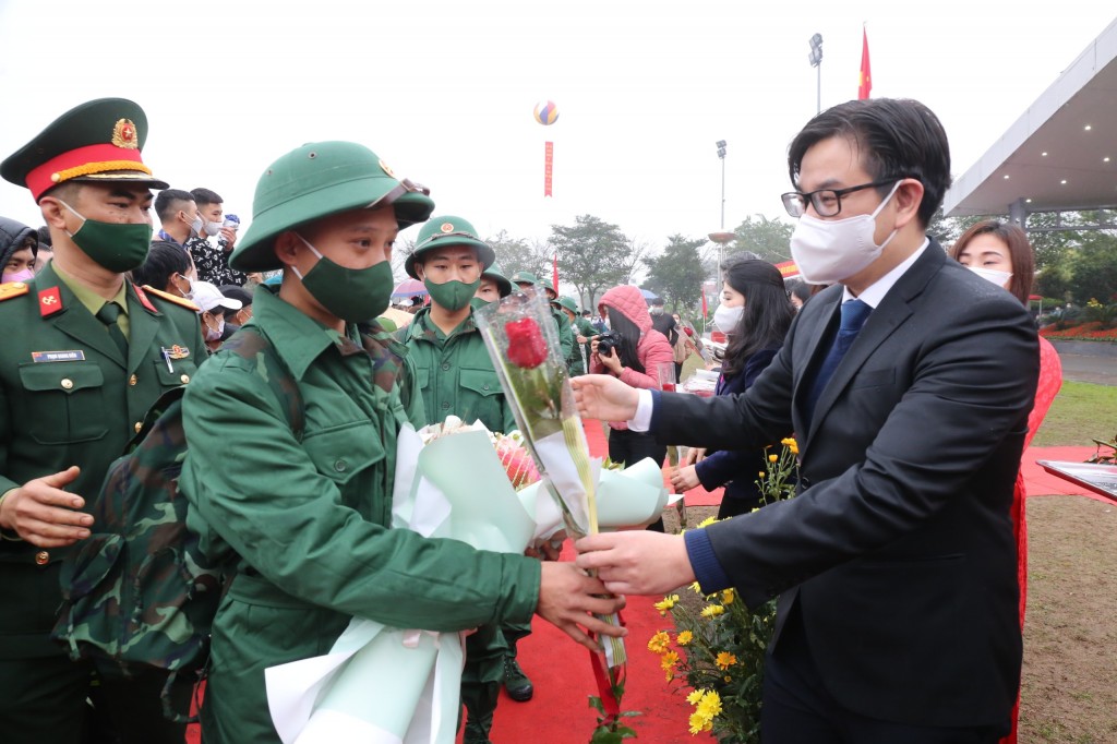 246 thanh niên ưu tú huyện Chương Mỹ tự hào thực hiện nhiệm vụ thiêng liêng bảo vệ Tổ quốc