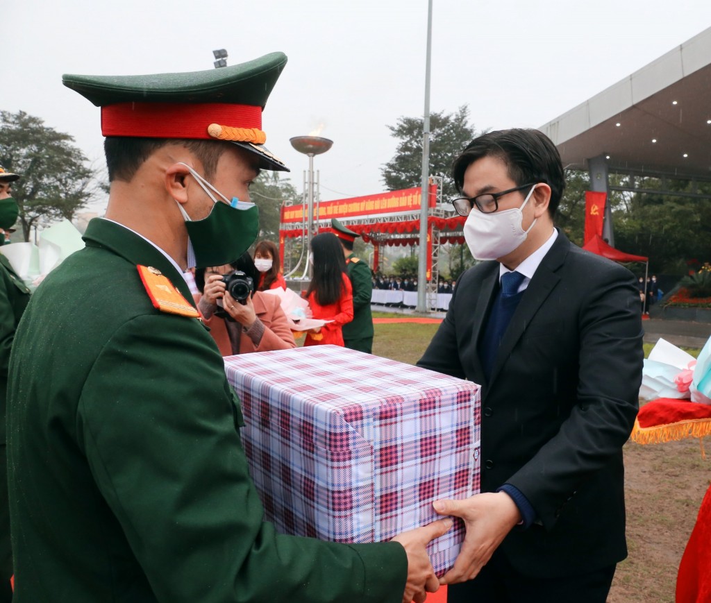 246 thanh niên ưu tú huyện Chương Mỹ tự hào thực hiện nhiệm vụ thiêng liêng bảo vệ Tổ quốc