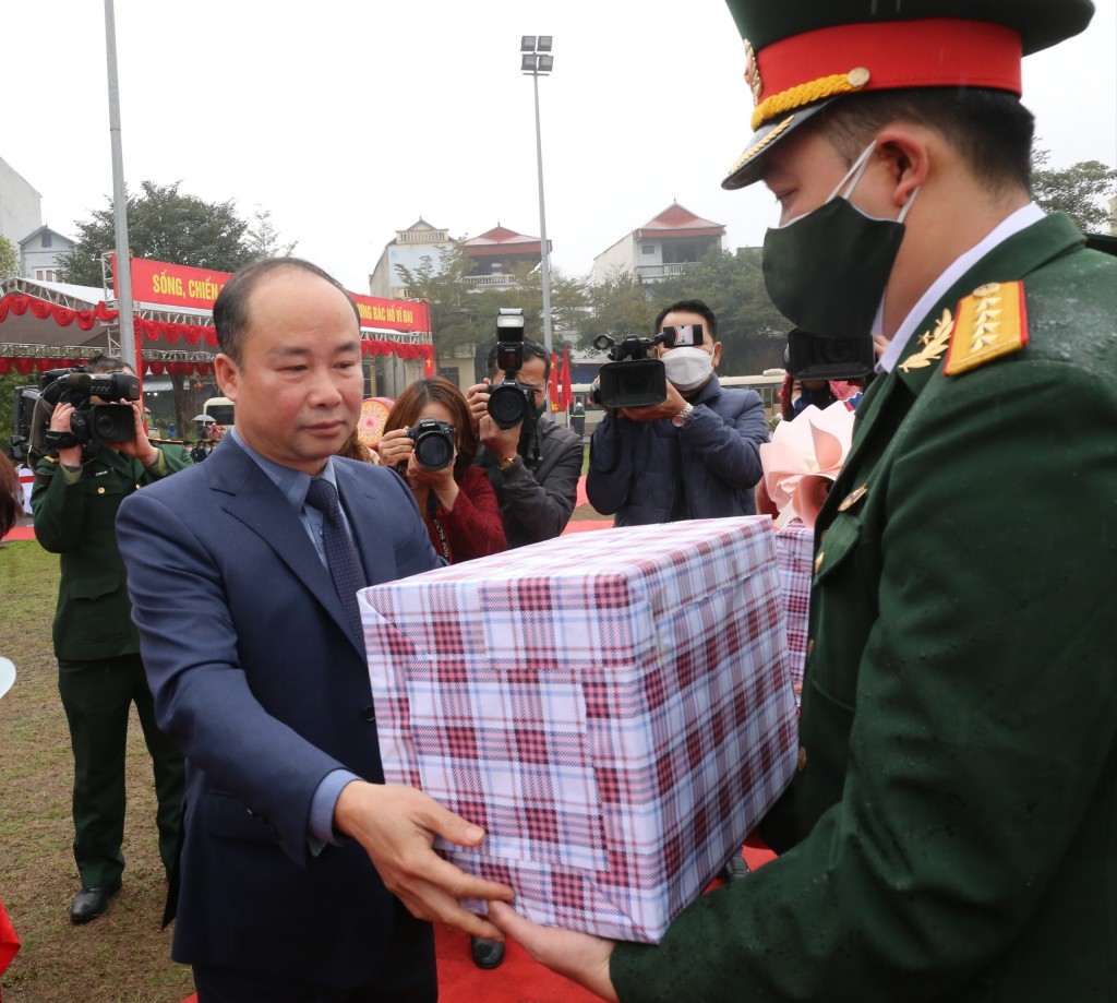 246 thanh niên ưu tú huyện Chương Mỹ tự hào thực hiện nhiệm vụ thiêng liêng bảo vệ Tổ quốc