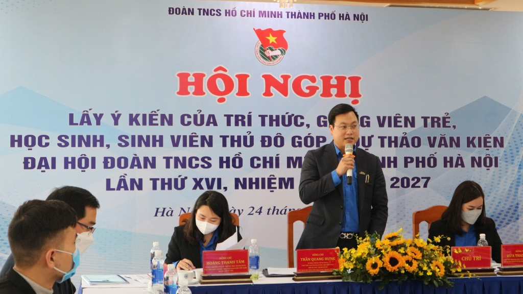 Sinh viên Thủ đô quyết tâm phát huy tinh thần đổi mới sáng tạo, xây dựng tổ chức Đoàn vững mạnh