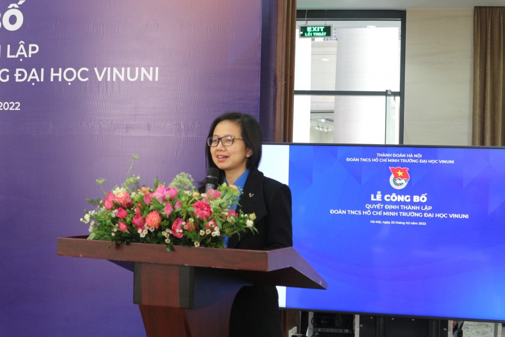 Ra mắt Đoàn Thanh niên trường Đại học VinUni