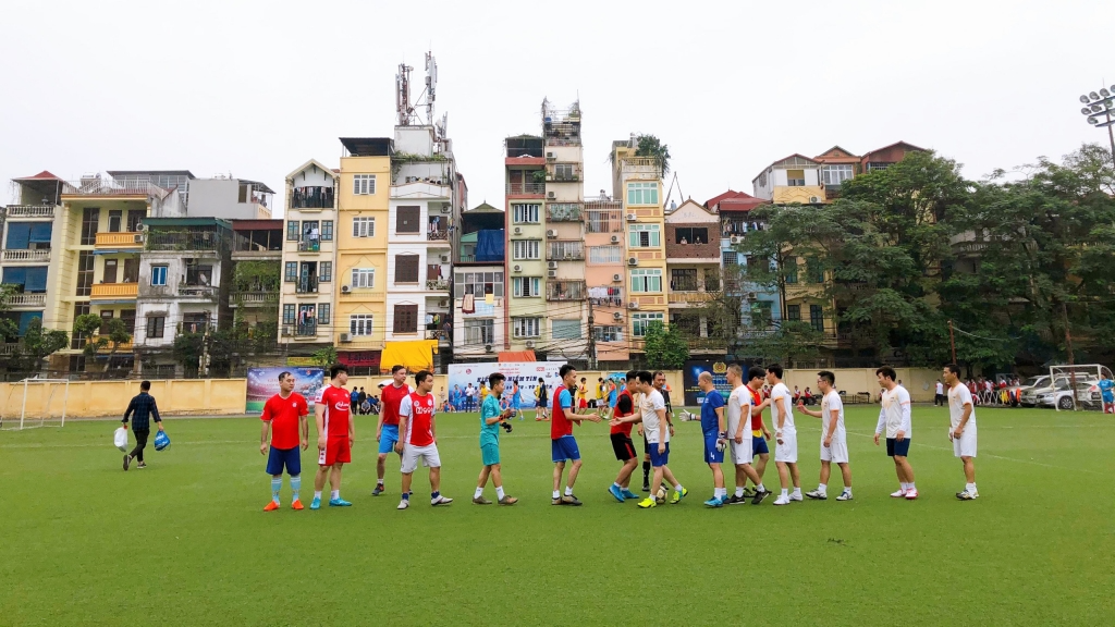 Khai mạc giải bóng đá Đoàn Thanh niên khối các trường đại Đại học, Cao đẳng, Học viện trên địa bàn thành phố Hà Nội