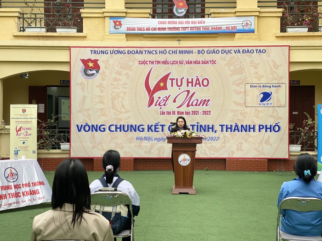 Chung kết cấp thành phố cuộc thi tìm hiểu lịch sử, văn hóa dân tộc “Tự hào Việt Nam” lần thứ IV