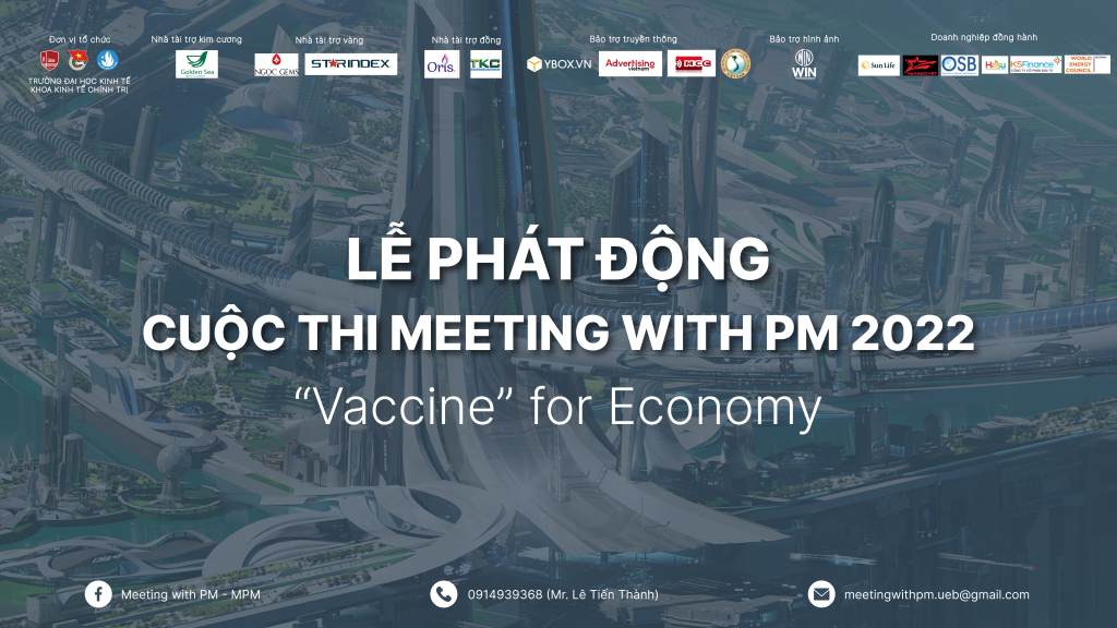 Meeting with PM 2022 - sinh viên Thủ đô thi tài tìm “vắc xin” cho nền kinh tế