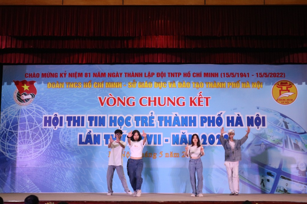 Thanh thiếu nhi Thủ đô tranh tài sáng tạo tại Hội thi Tin học trẻ thành phố thứ XXVII