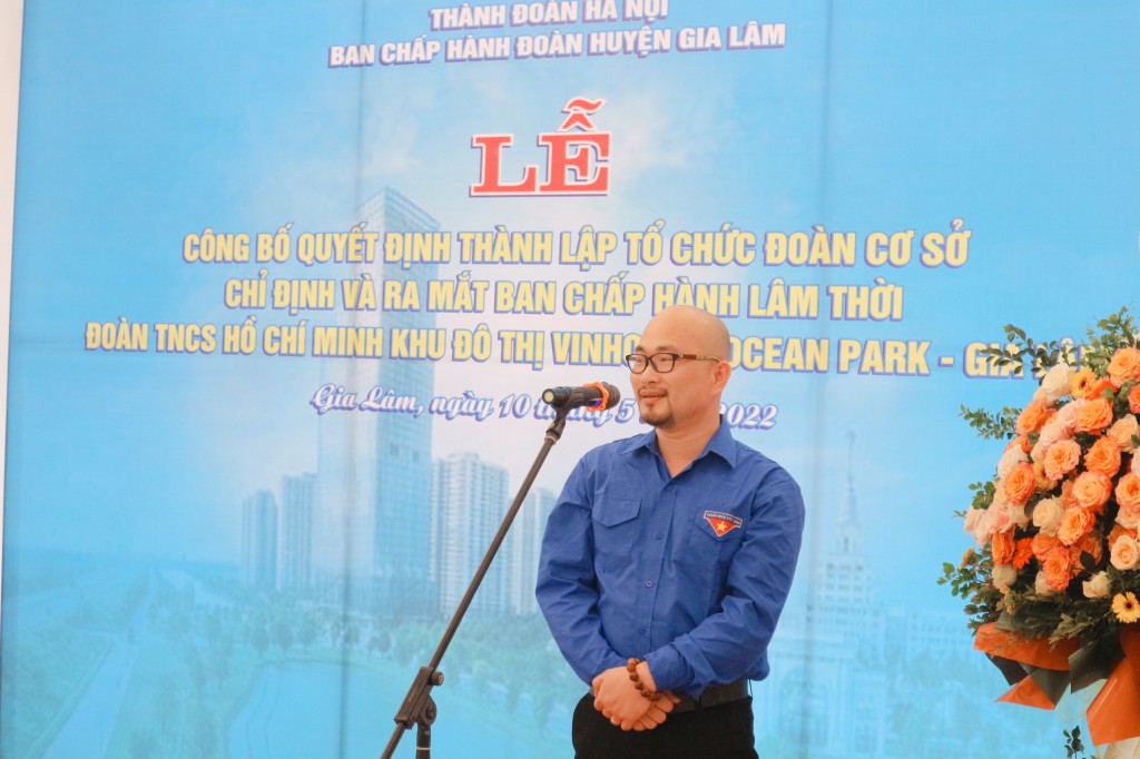 Ra mắt Đoàn thanh niên khu đô thị Vinhomes Ocean Park