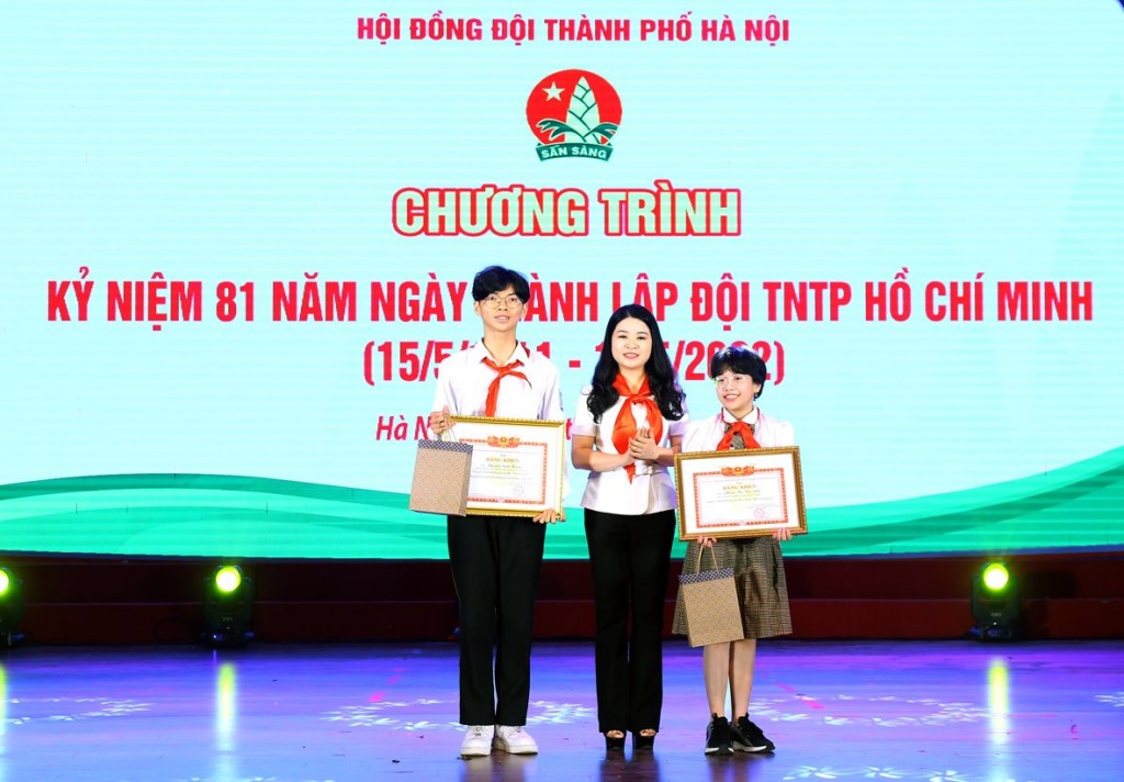 Thiếu nhi Thủ đô kỷ niệm 81 năm Ngày thành lập Đội TNTP Hồ Chí Minh