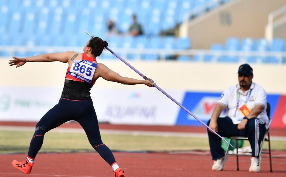 Cô gái dân tộc Thái lập kỳ tích lịch sử cho điền kinh Việt Nam tại SEA Games 31