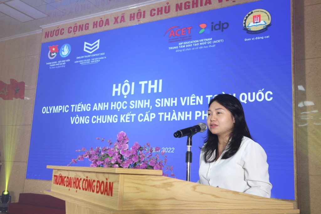 Học sinh, sinh viên Thủ đô thi tài tiếng Anh