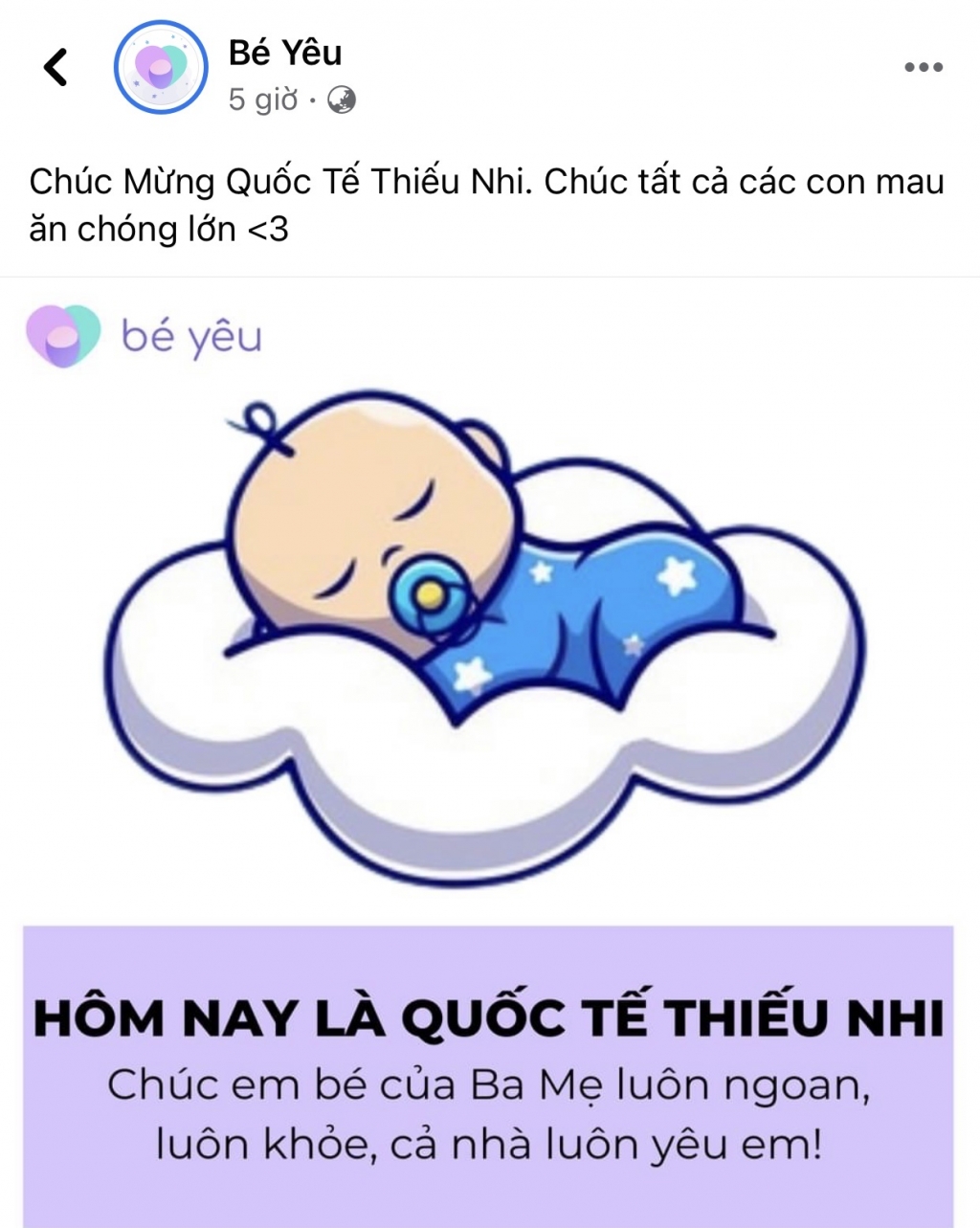 Cộng đồng mạng cùng nhau chia sẻ cảm xúc về ngày Quốc tế Thiếu nhi