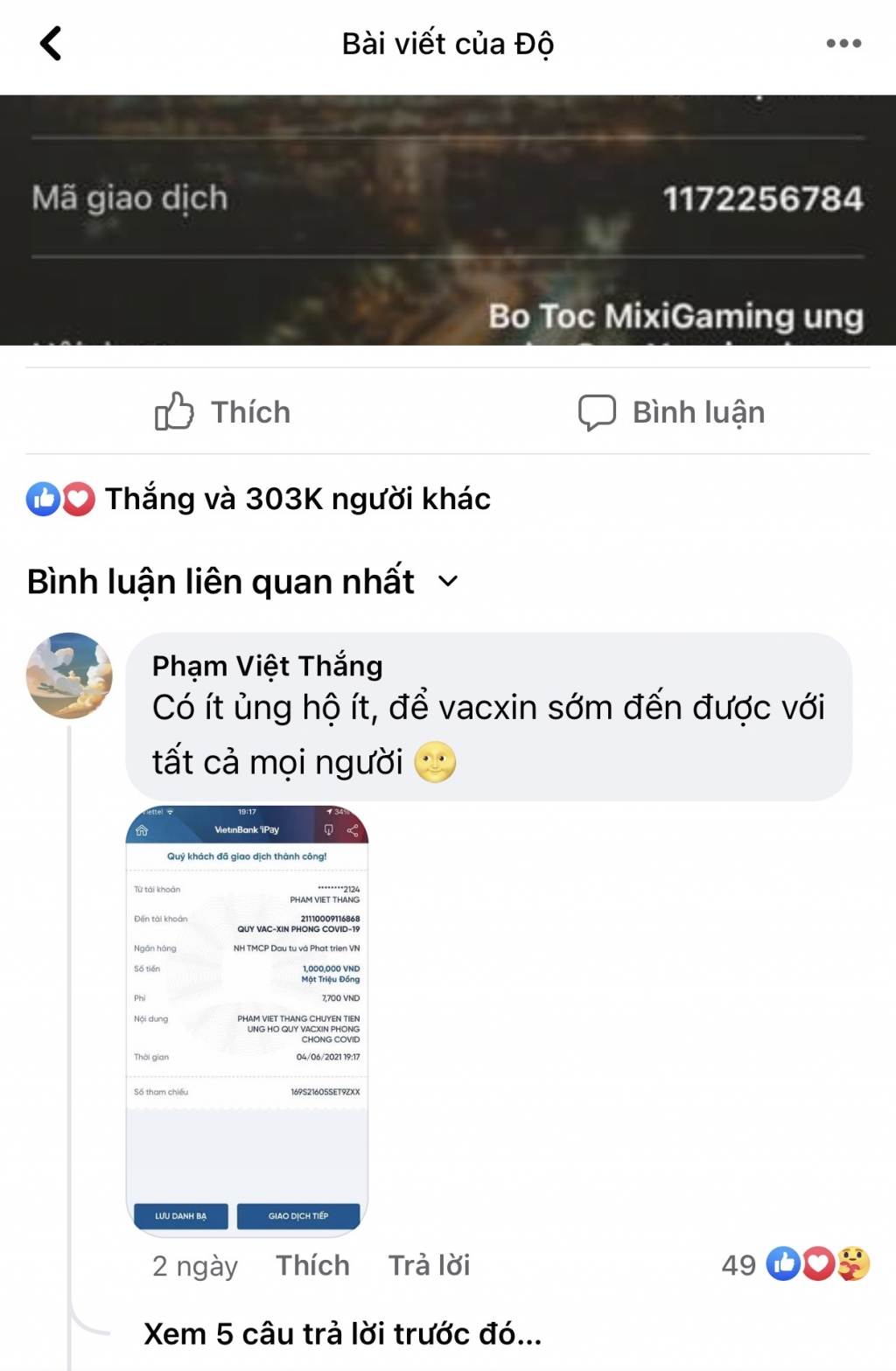 Cộng đồng mạng luôn sát cánh cùng Nhà nước và Nhân dân chiến đấu với đại dịch