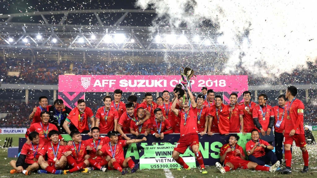 Đội tuyển Việt Nam lần thứ 2 đăng quang tại AFF Cup